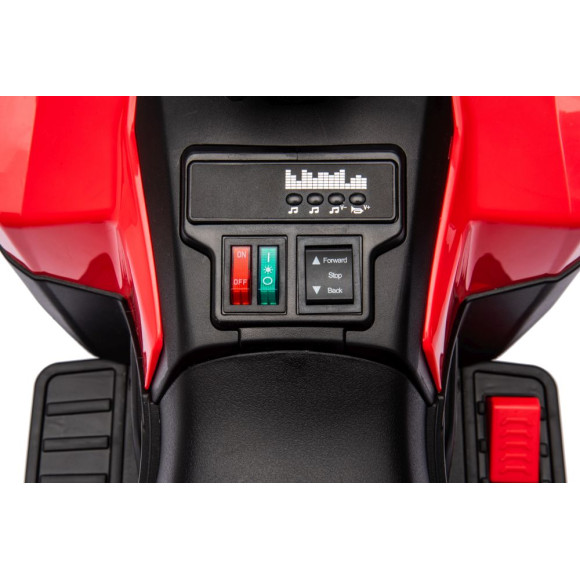 Quad Na Akumulator GTS1155 Czerwony