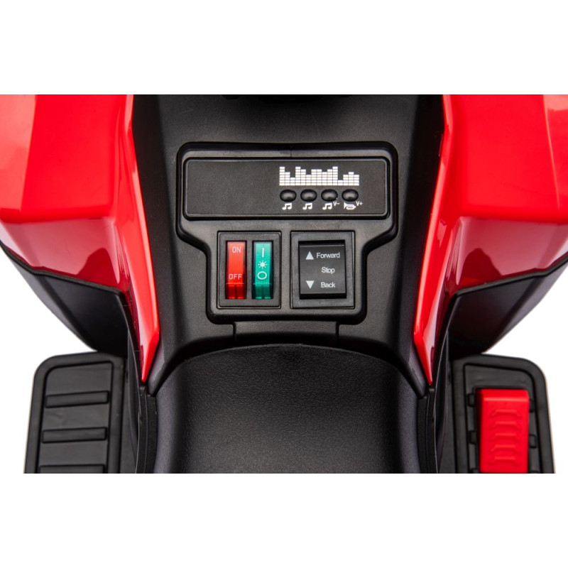 Quad Na Akumulator GTS1155 Czerwony