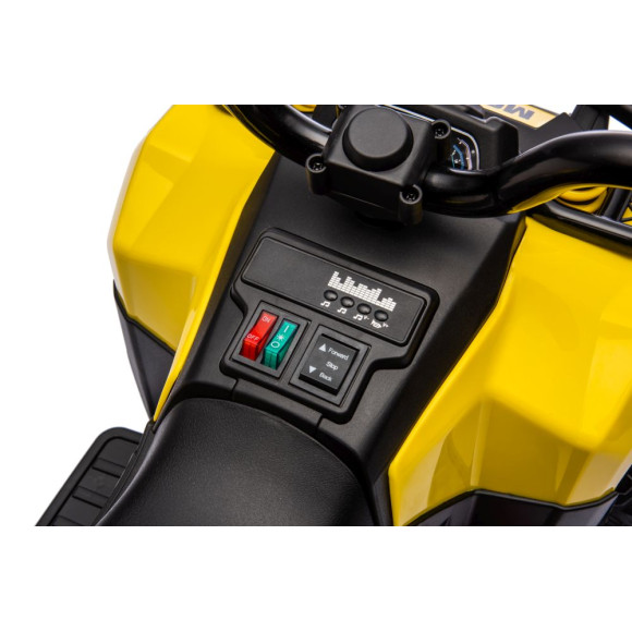 Quad Na Akumulator GTS1155 Żółty