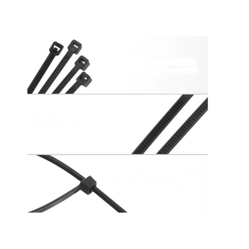 Opaski Zaciskowe Kablowe Do Kabli Ziperki Trytki Trytytki 200x3.6 MM