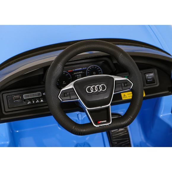 Audi RS E-Tron GT na akumulator Niebieski + Pilot + Napęd 4x4 + Radio MP3 + LED + EVA Audi RS E-Tron GT na akumulator Niebieski + Pilot + Napęd 4x4 + Radio MP3 + LED + EVA