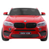 BMW X6M XXL dla 2 dzieci Lakier Czerwony + Pilot + Ekoskóra + Pasy + Wolny Start + MP3 + LED BMW X6M XXL dla 2 dzieci Lakier Czerwony + Pilot + Ekoskóra + Pasy + Wolny Start + MP3 + LED