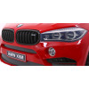 BMW X6M XXL dla 2 dzieci Lakier Czerwony + Pilot + Ekoskóra + Pasy + Wolny Start + MP3 + LED BMW X6M XXL dla 2 dzieci Lakier Czerwony + Pilot + Ekoskóra + Pasy + Wolny Start + MP3 + LED