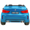 BMW X6M XXL dla 2 dzieci Lakier Niebieski + Pilot + Ekoskóra + Pasy + Wolny Start + MP3 + LED BMW X6M XXL dla 2 dzieci Lakier Niebieski + Pilot + Ekoskóra + Pasy + Wolny Start + MP3 + LED