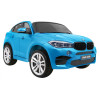 BMW X6M XXL dla 2 dzieci Lakier Niebieski + Pilot + Ekoskóra + Pasy + Wolny Start + MP3 + LED BMW X6M XXL dla 2 dzieci Lakier Niebieski + Pilot + Ekoskóra + Pasy + Wolny Start + MP3 + LED