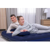 Dmuchany Materac do spania Queen 2-osobowy flokowany BESTWAY 203x152x22cm + Pompka + 2 Poduszki Dmuchany Materac do spania Queen 2-osobowy flokowany BESTWAY 203x152x22cm + Pompka + 2 Poduszki