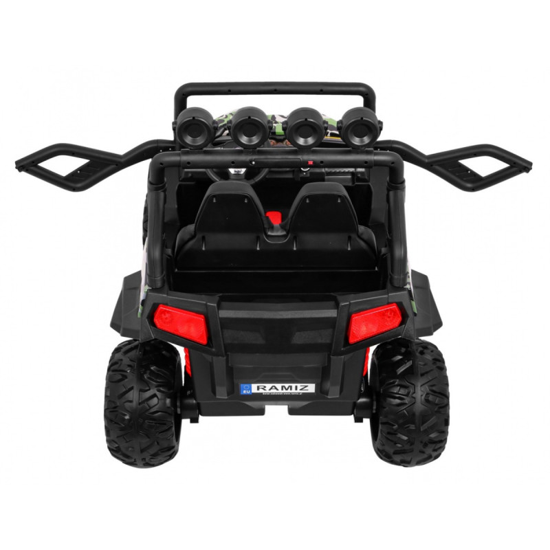 Terenowe Grand Buggy Lift dla dzieci Moro + Napęd 4x4 + Pilot + Bagażnik + Radio MP3 + LED