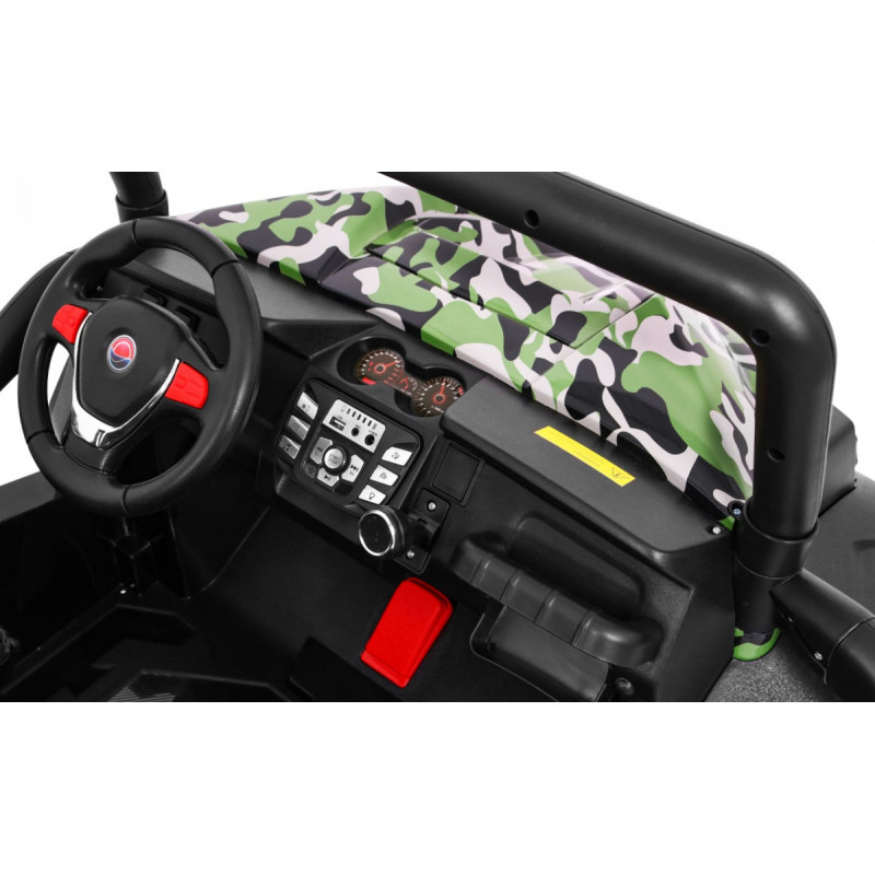 Terenowe Grand Buggy Lift dla dzieci Moro + Napęd 4x4 + Pilot + Bagażnik + Radio MP3 + LED