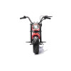 Pojazd Motorek Chopper Warrior Czerwony