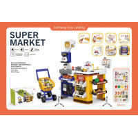 MEGA Supermarket Z Koszykiem + Akcesoria