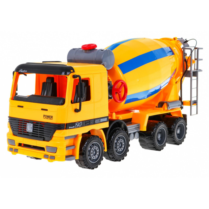 Betoniarka dla dzieci 3+ Realistyczny model 1:10 + Ruchome elementy + Obrotowa gruszka