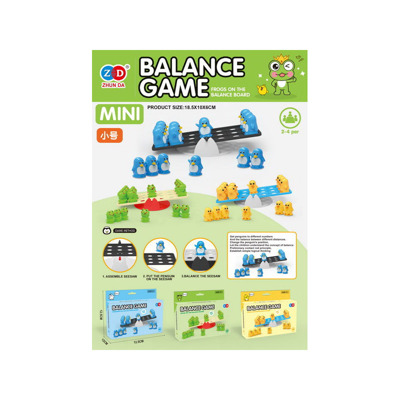 Gra Zręcznościowa Balansujący Pingwin