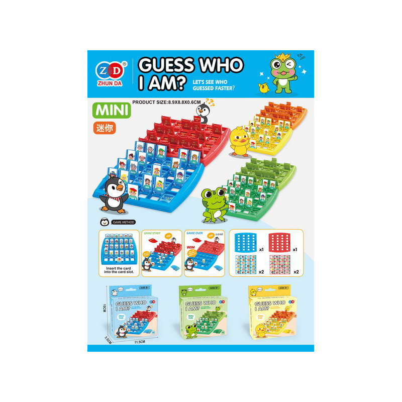 Gra Zgadnij Kto Pingwin