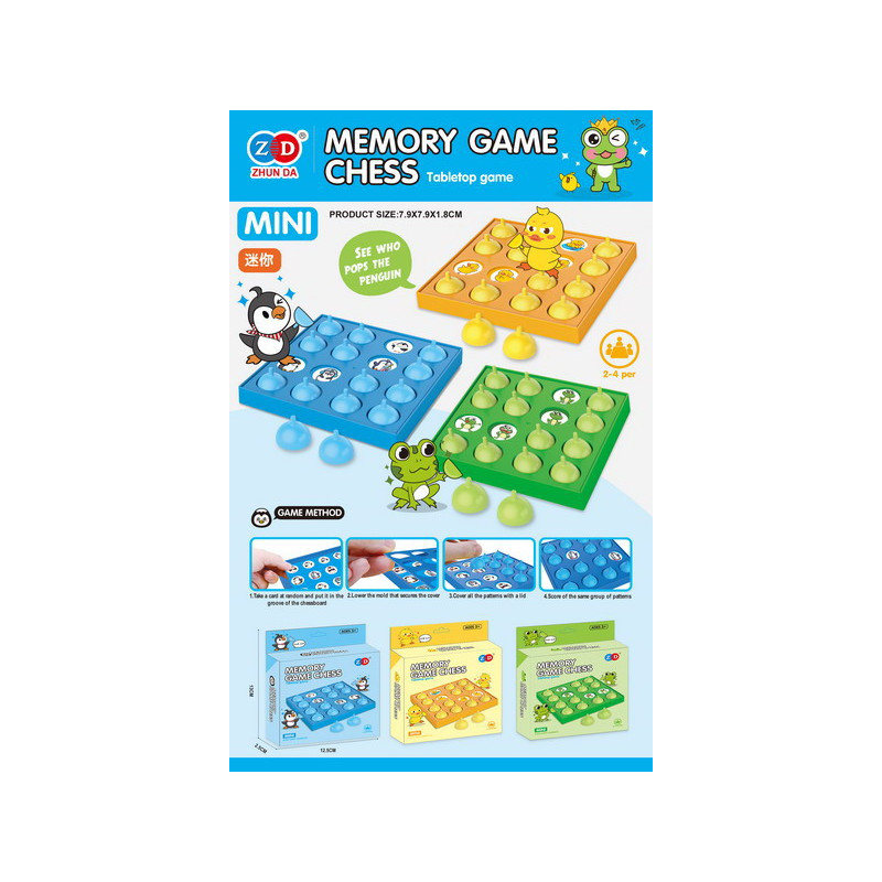 Gra Logiczna Memory Pingwin