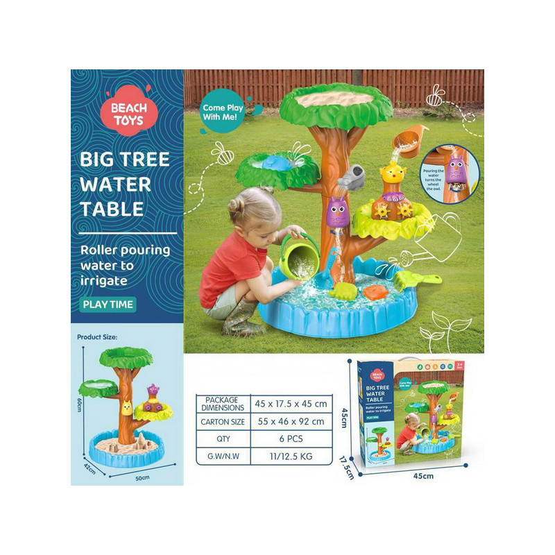 MEGA Zestaw Piaskownica z Funkcją Wody