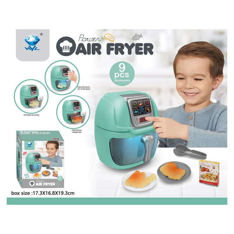 Airfryer z Funkcją Światła + Akcesoria