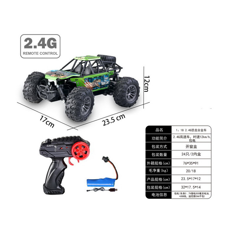 Crawler DINO 1:18 R/C