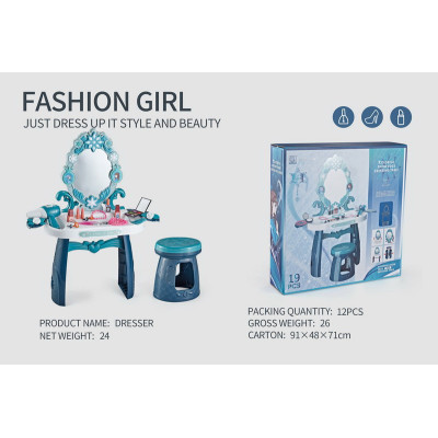 Lodowa Toaletka Dla Księżniczki + Akcesoria