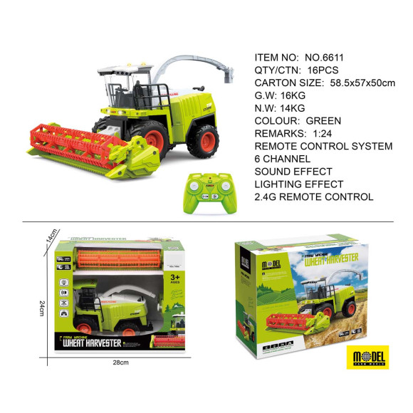 Kombajn do Zboża R/C