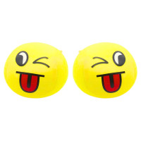 Miękka Piłeczka Piłka Buźka Emoji Żółta 9cm