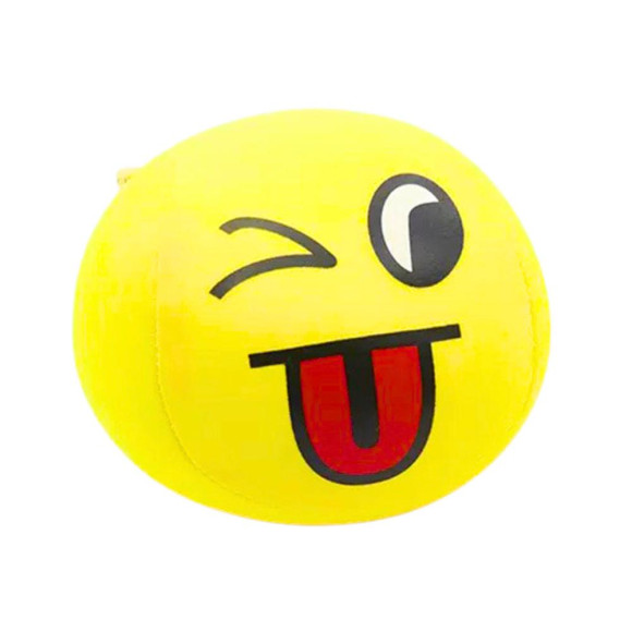 Miękka Piłeczka Piłka Buźka Emoji Żółta 9cm Miękka Piłeczka Piłka Buźka Emoji Żółta 9cm