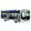 Elektryczny Autobus Miejski 1:42 Metalowy Światła Biały