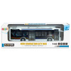Elektryczny Autobus Miejski 1:42 Metalowy Światła Biały