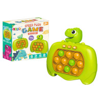Gra Zręcznościowa Pop-It Konsola 999 Poziomów Dinozaur Zielona B
