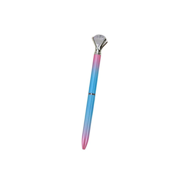 Długopis Z Diamentem Kolorowy Niebieski Wkład 0.7mm Mix Długopis Z Diamentem Kolorowy Niebieski Wkład 0.7mm Mix