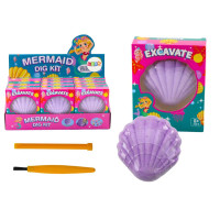 Zestaw Archeologiczny Syrenka W Muszelce Dłuto Pędzelek