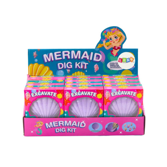 Zestaw Archeologiczny Syrenka W Muszelce Dłuto Pędzelek