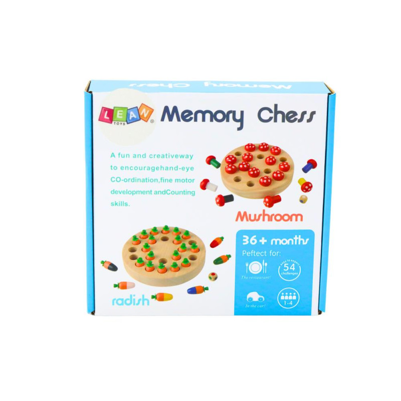 Gra Pamięciowa Rodzinna Marchewki Drewniana