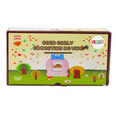 Tablet Do Kart Edukacyjnych Nauka Języka Polski Angielski 224 Słowa Różowy