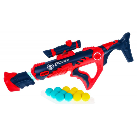 Manualny Karabin dla dzieci 6+ Sprężynowy mechanizm + Celownik + 12 pocisków Kulek z pianki Manualny Karabin dla dzieci 6+ Sprężynowy mechanizm + Celownik + 12 pocisków Kulek z pianki