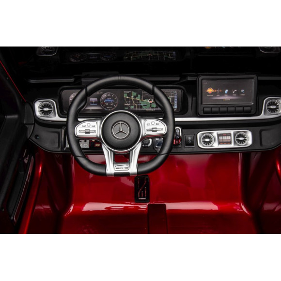 Auto Na Akumulator Mercedes G63 XXL Czerwony 24V