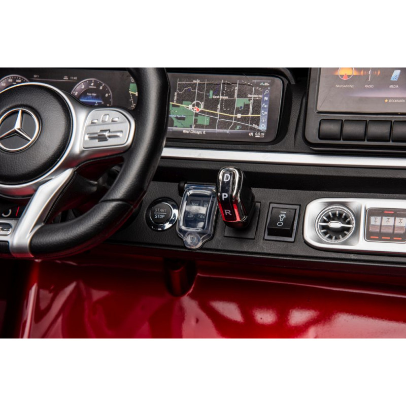 Auto Na Akumulator Mercedes G63 XXL Czerwony 24V