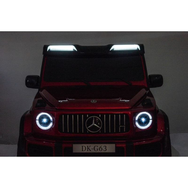 Auto Na Akumulator Mercedes G63 XXL Czerwony 24V
