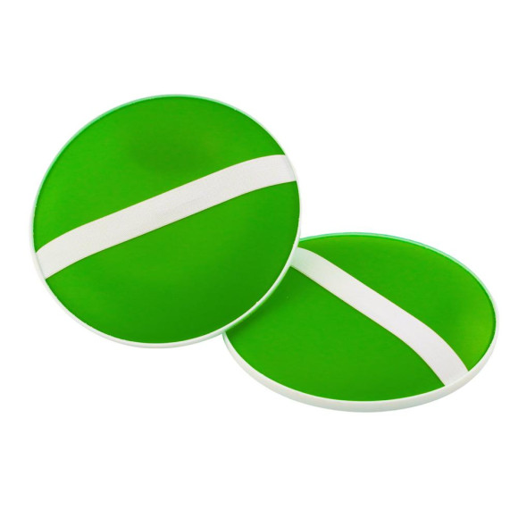 Gra Zręcznościowa Paletki Okrągłe Piłka Z Przyssawkami Zielony