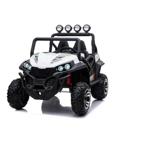 Auto na Akumulator Buggy S2588 Białe