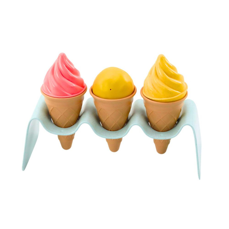 Zestaw Do Piasku Lody Wafelki Babeczki Łyżka 13 El