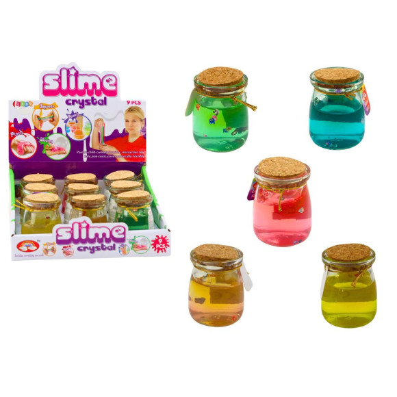 Glutek Slime w Słoiczku 150 g 9 Kolorów Glutek Slime w Słoiczku 150 g 9 Kolorów