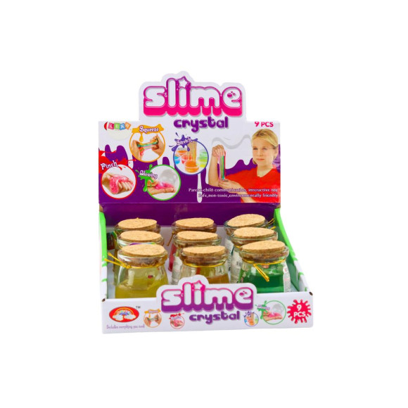 Glutek Slime w Słoiczku 150 g 9 Kolorów Glutek Slime w Słoiczku 150 g 9 Kolorów
