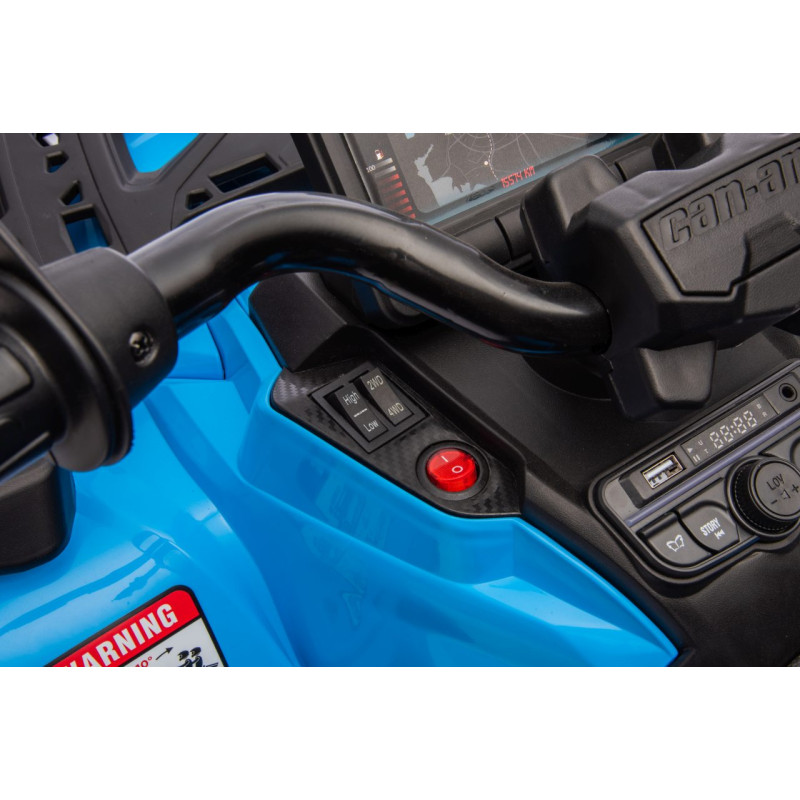 Quad Can Am Outlander ATV Niebieski