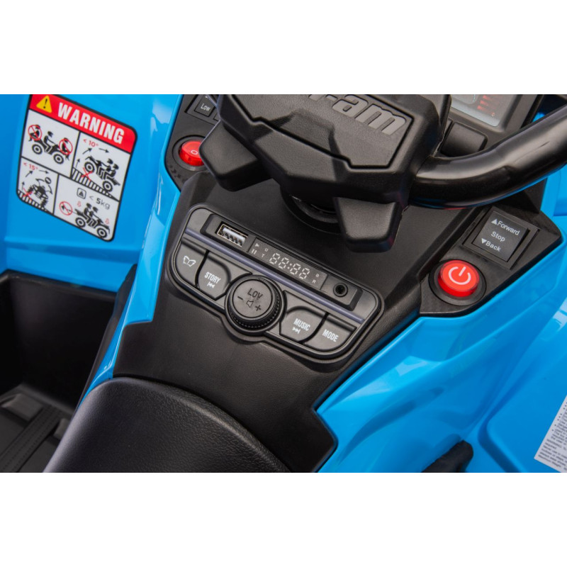 Quad Can Am Outlander ATV Niebieski