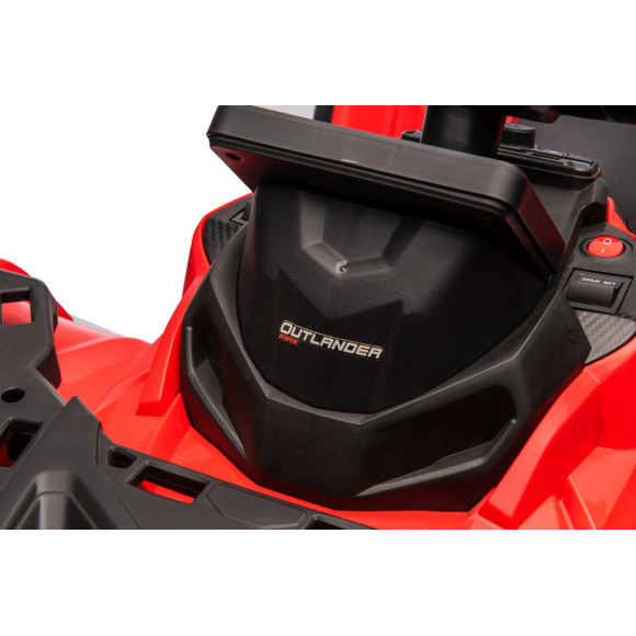 Quad Can Am Outlander ATV Czerwony