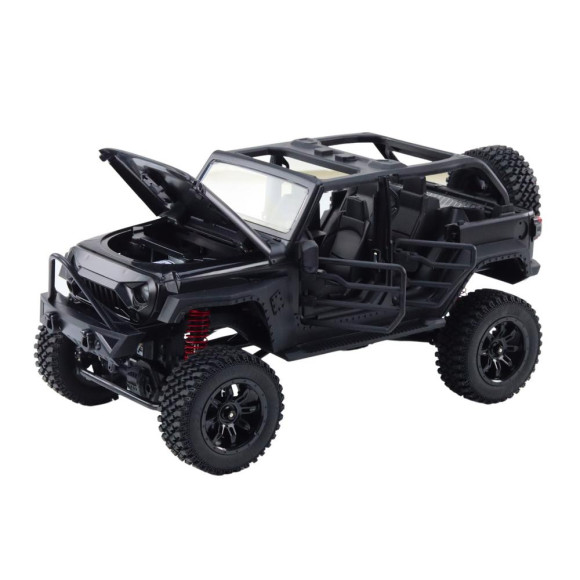 Auto Terenowe Zdalnie Sterowane RC 2.4G Napęd 4x4 Czarny Auto Terenowe Zdalnie Sterowane RC 2.4G Napęd 4x4 Czarny