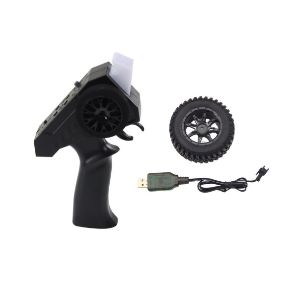 Auto Terenowe Zdalnie Sterowane RC 2.4G Napęd 4x4 Czarny Auto Terenowe Zdalnie Sterowane RC 2.4G Napęd 4x4 Czarny