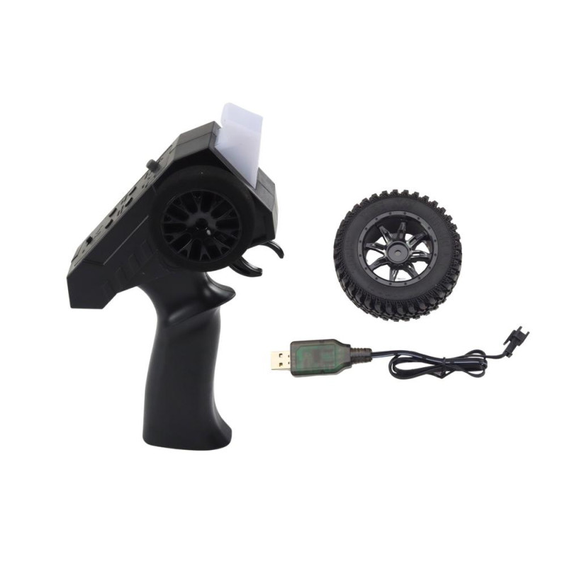 Auto Terenowe Zdalnie Sterowane RC 2.4G Napęd 4x4 Czarny