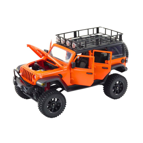 Auto Terenowe Zdalnie Sterowane RC 2.4G Napęd 4x4 Pomarańczowy