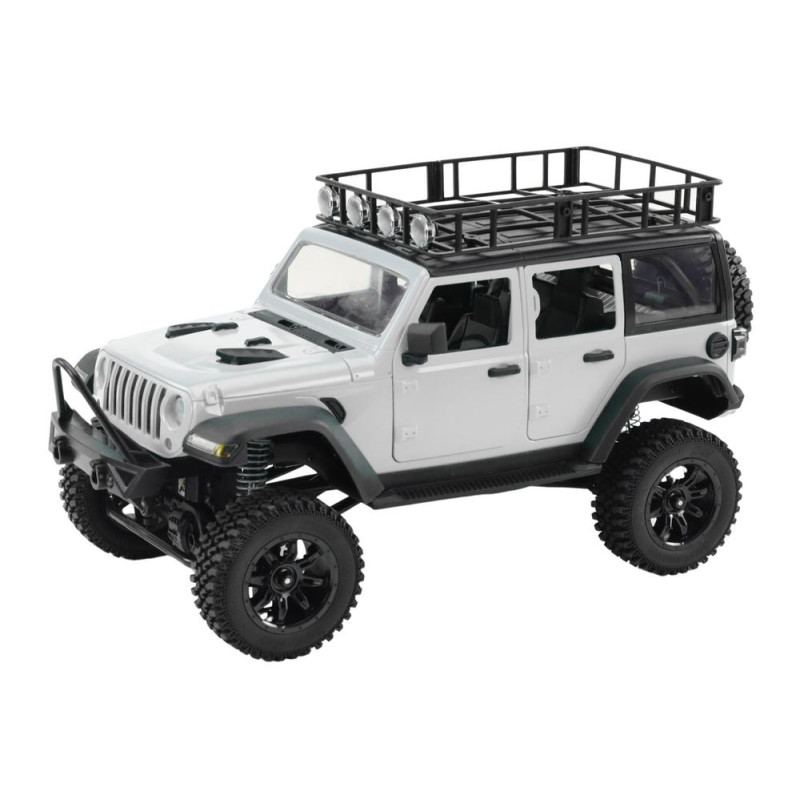 Auto Terenowe Zdalnie Sterowane RC 2.4G Napęd 4x4 Siwy